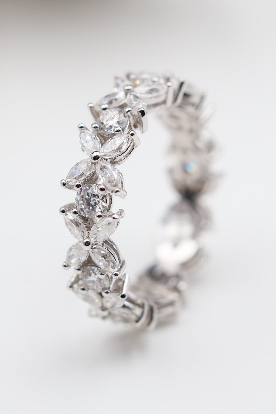 Radiant Petal Whisper Ring | Ethereal Jouels